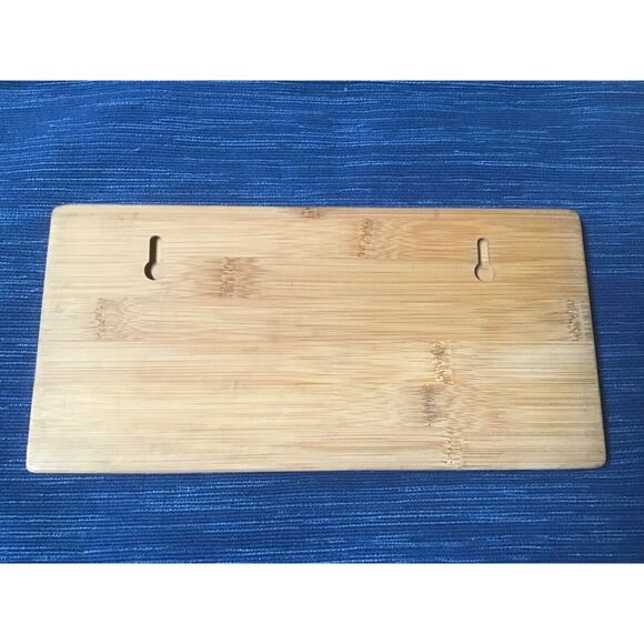 Bamboo Wood California Sun Fun License Plate Sign Charcuterie Board Error 715 - Picture 2 of 3